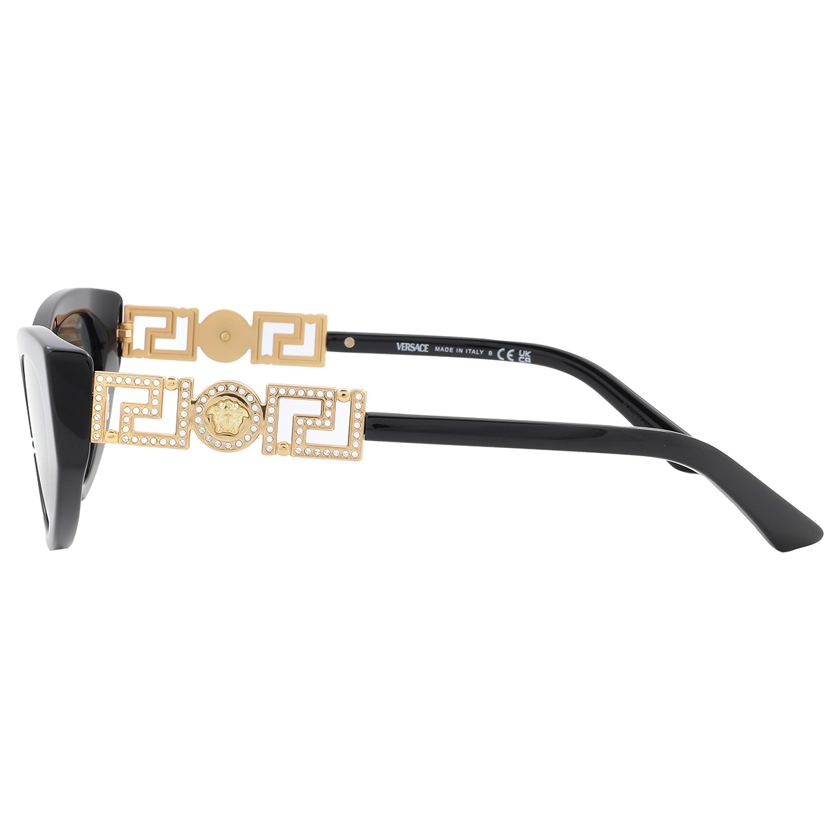 versace grey cat eye ladies sunglasses ve4470b gb1/87 56 versace grey cat eye ladies sunglasses ve4470b gb1/87 56