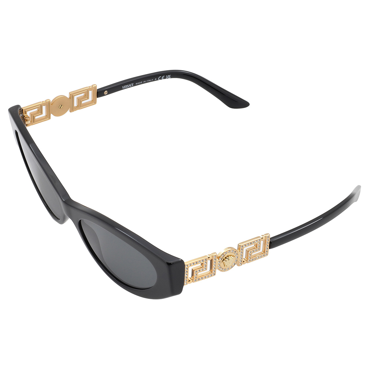 versace grey cat eye ladies sunglasses ve4470b gb1/87 56 versace grey cat eye ladies sunglasses ve4470b gb1/87 56