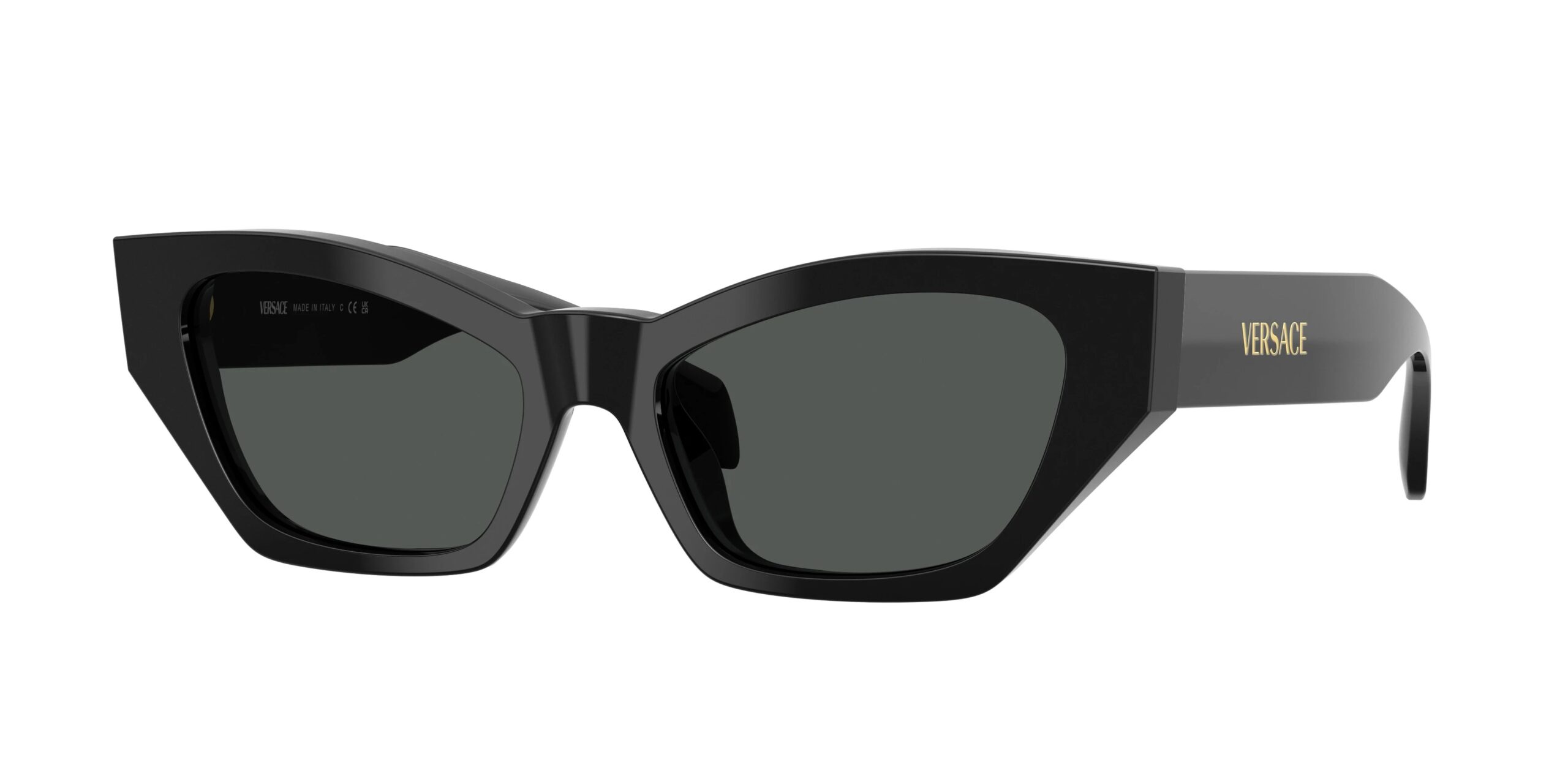 versace grey cat eye ladies sunglasses ve4488u gb1/87 53 versace grey cat eye ladies sunglasses ve4488u gb1/87 53