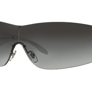 Home versace grey gradient shield ladies sunglasses ve2054 10008g 141