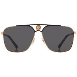 versace grey navigator men's sunglasses ve2238 143687 61