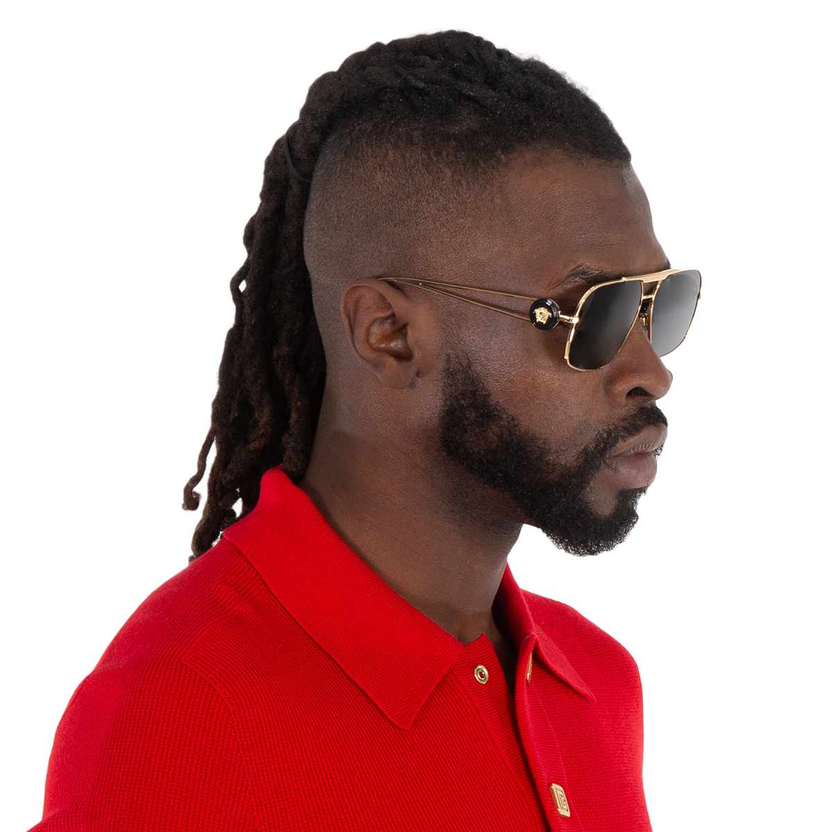 versace grey navigator men's sunglasses ve2269 100287 62 versace grey navigator men's sunglasses ve2269 100287 62