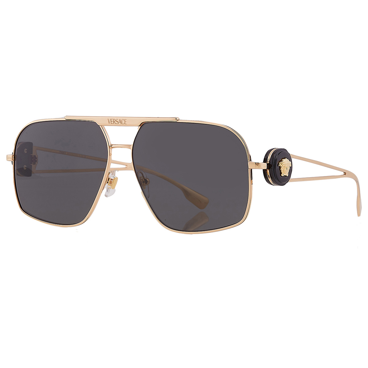 versace grey navigator men's sunglasses ve2269 100287 62 versace grey navigator men's sunglasses ve2269 100287 62