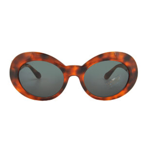 versace grey oval ladies sunglasses ve4329 521487 53