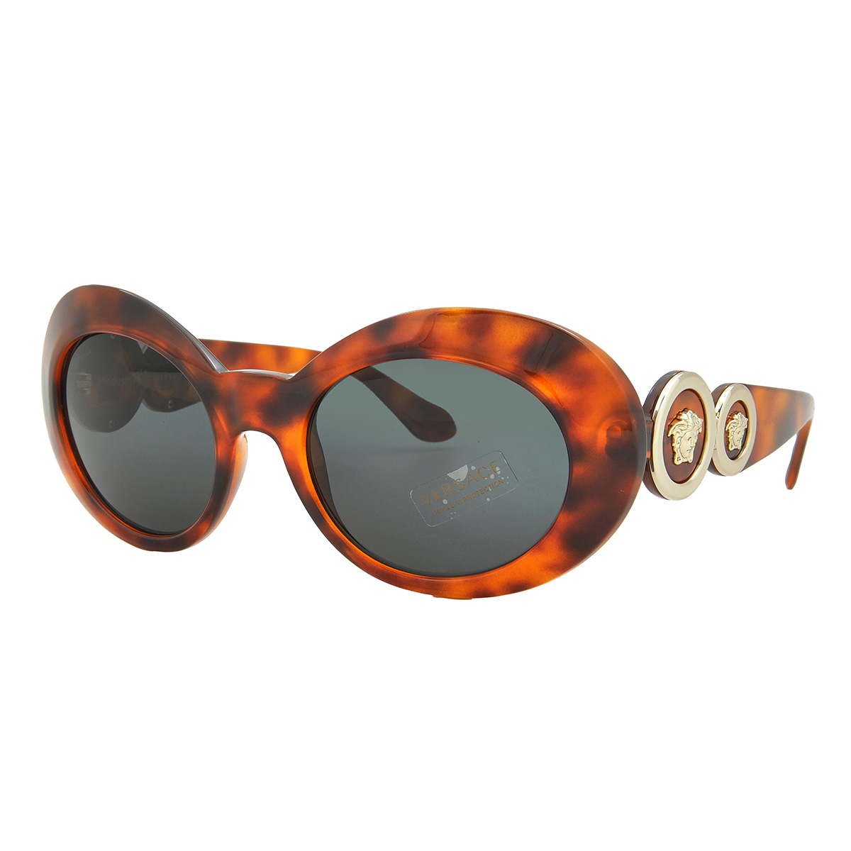 versace grey oval ladies sunglasses ve4329 521487 53 versace grey oval ladies sunglasses ve4329 521487 53