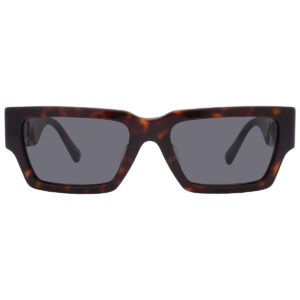 versace grey rectangular men's sunglasses ve4459f 108/87 54