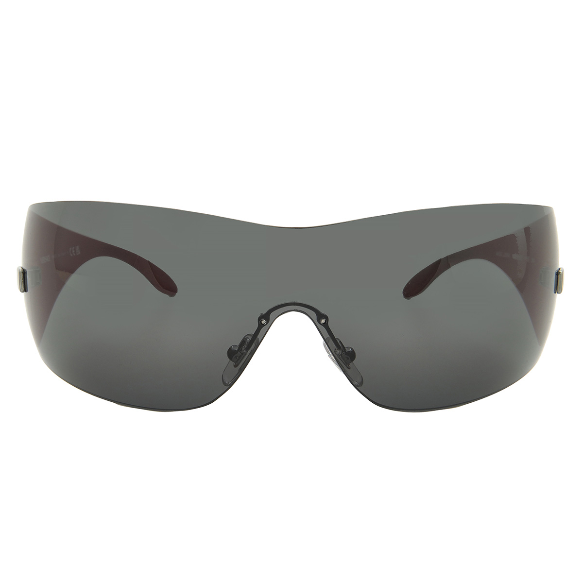 versace grey shield ladies sunglasses ve2054 100187 141 versace grey shield ladies sunglasses ve2054 100187 141