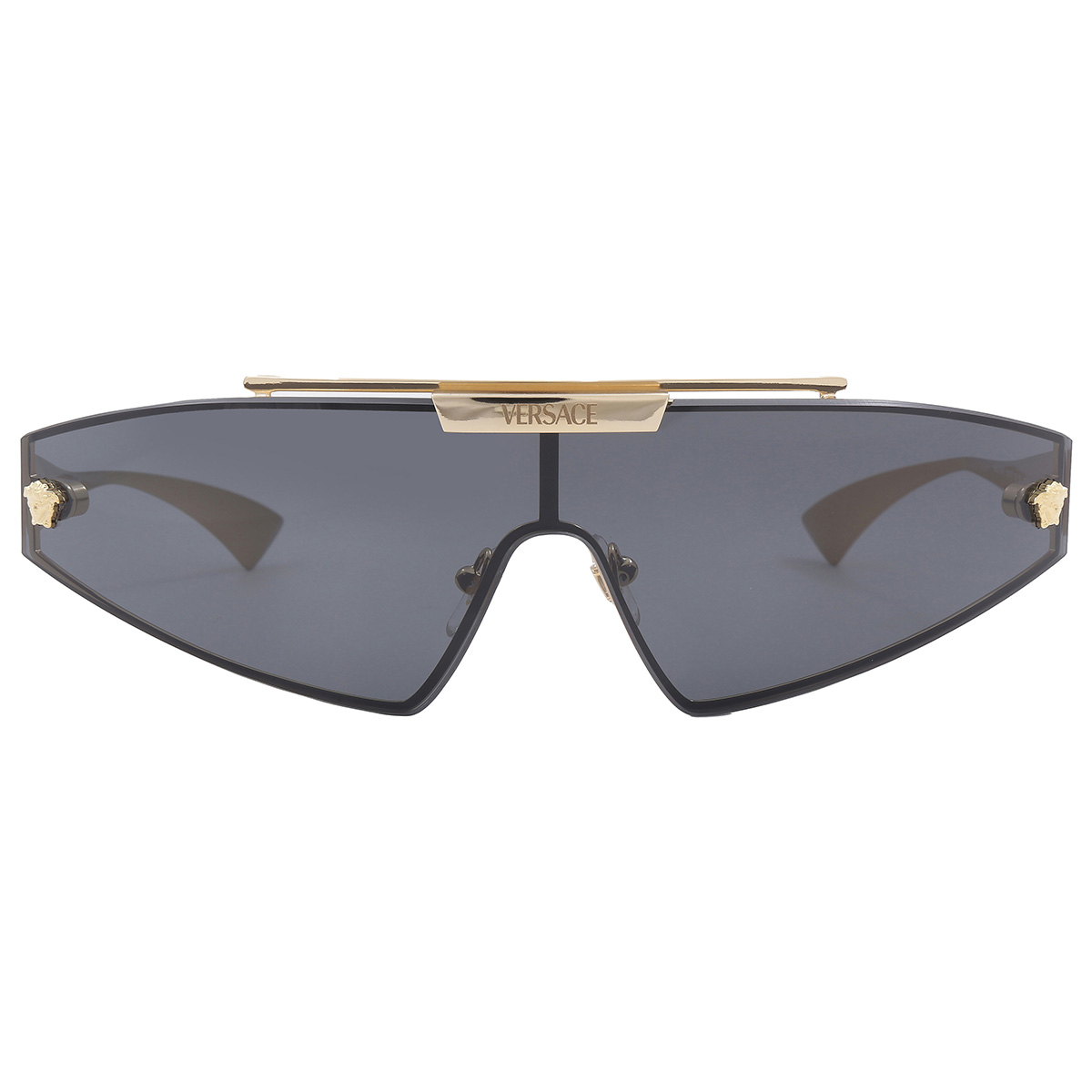 versace grey shield ladies sunglasses ve2265 100287 44 versace grey shield ladies sunglasses ve2265 100287 44
