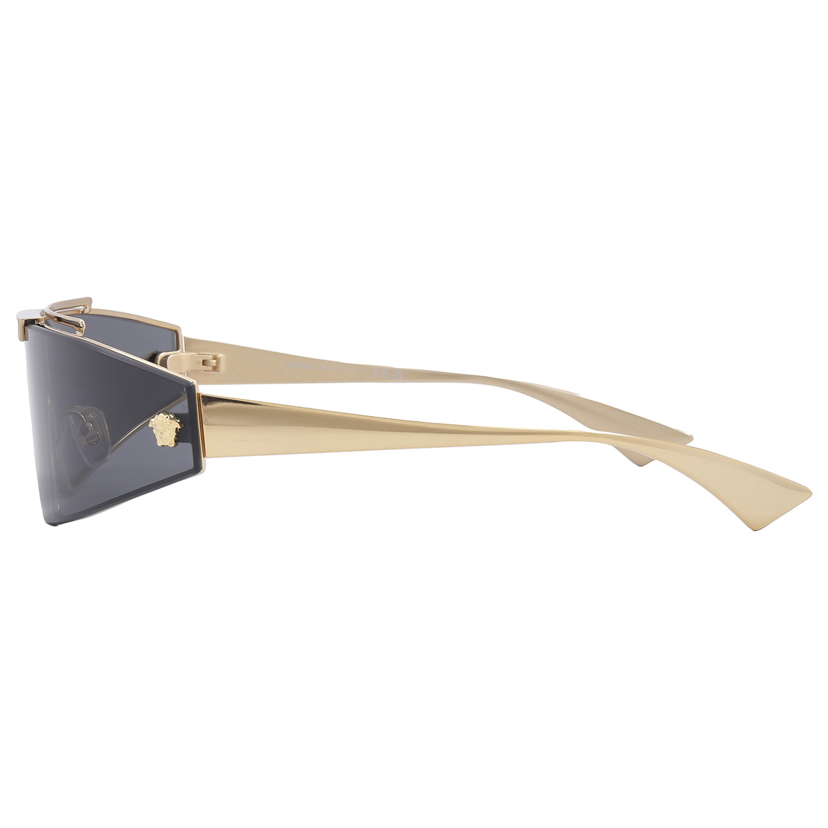 versace grey shield ladies sunglasses ve2265 100287 44 versace grey shield ladies sunglasses ve2265 100287 44