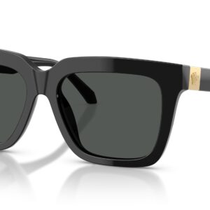 versace grey square ladies sunglasses ve4498 gb1/87 55