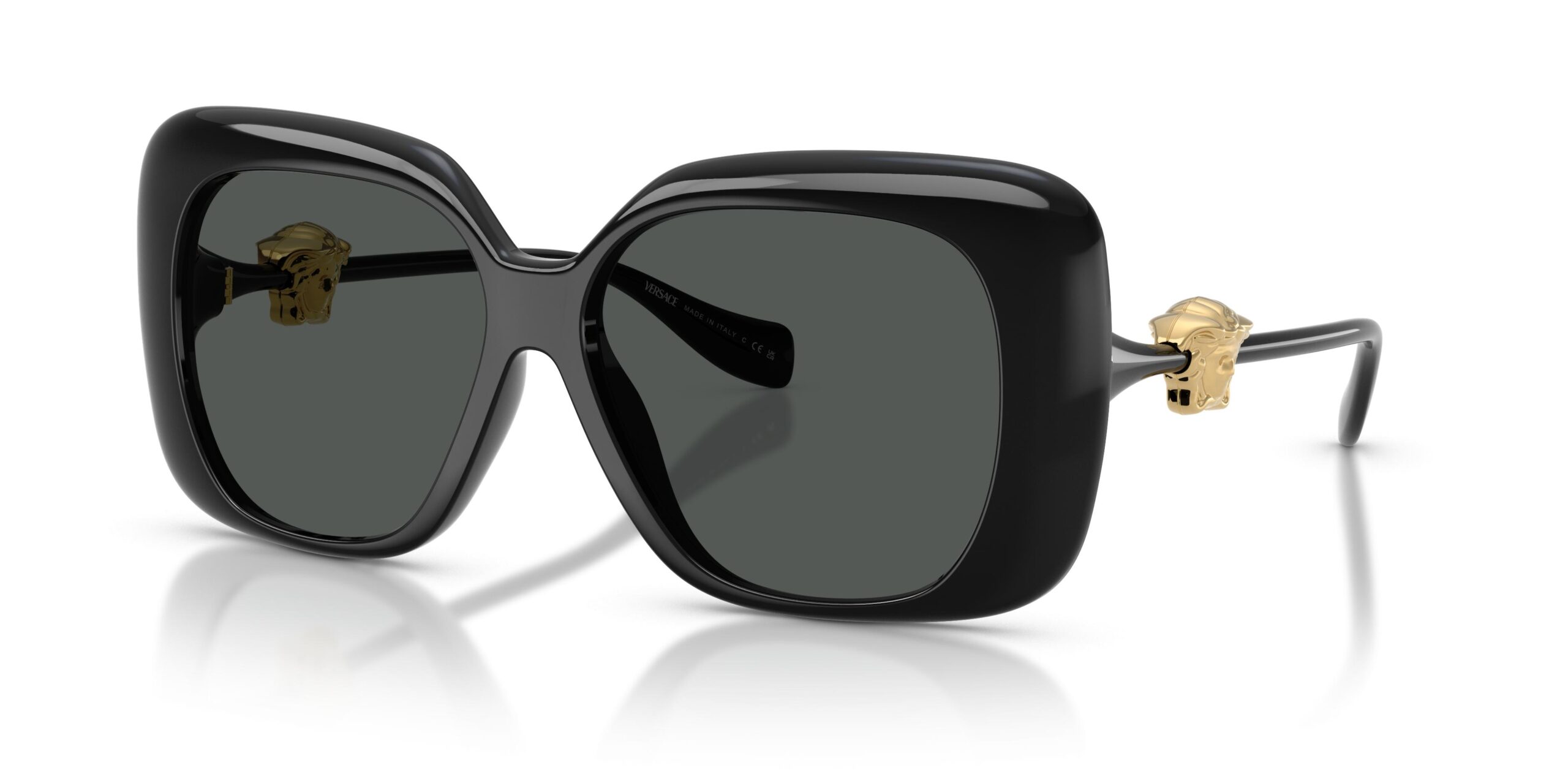 versace grey square ladies sunglasses ve4499u gb1/87 57 versace grey square ladies sunglasses ve4499u gb1/87 57