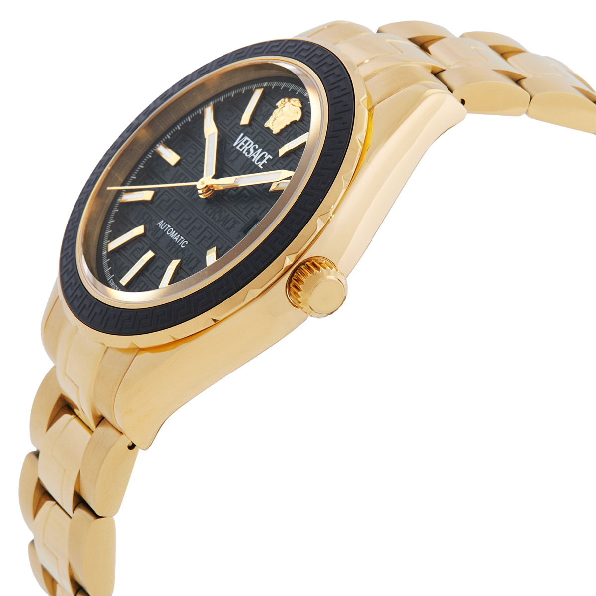 versace hellenyium automatic black dial men's watch veqca0624 versace hellenyium automatic black dial men's watch veqca0624