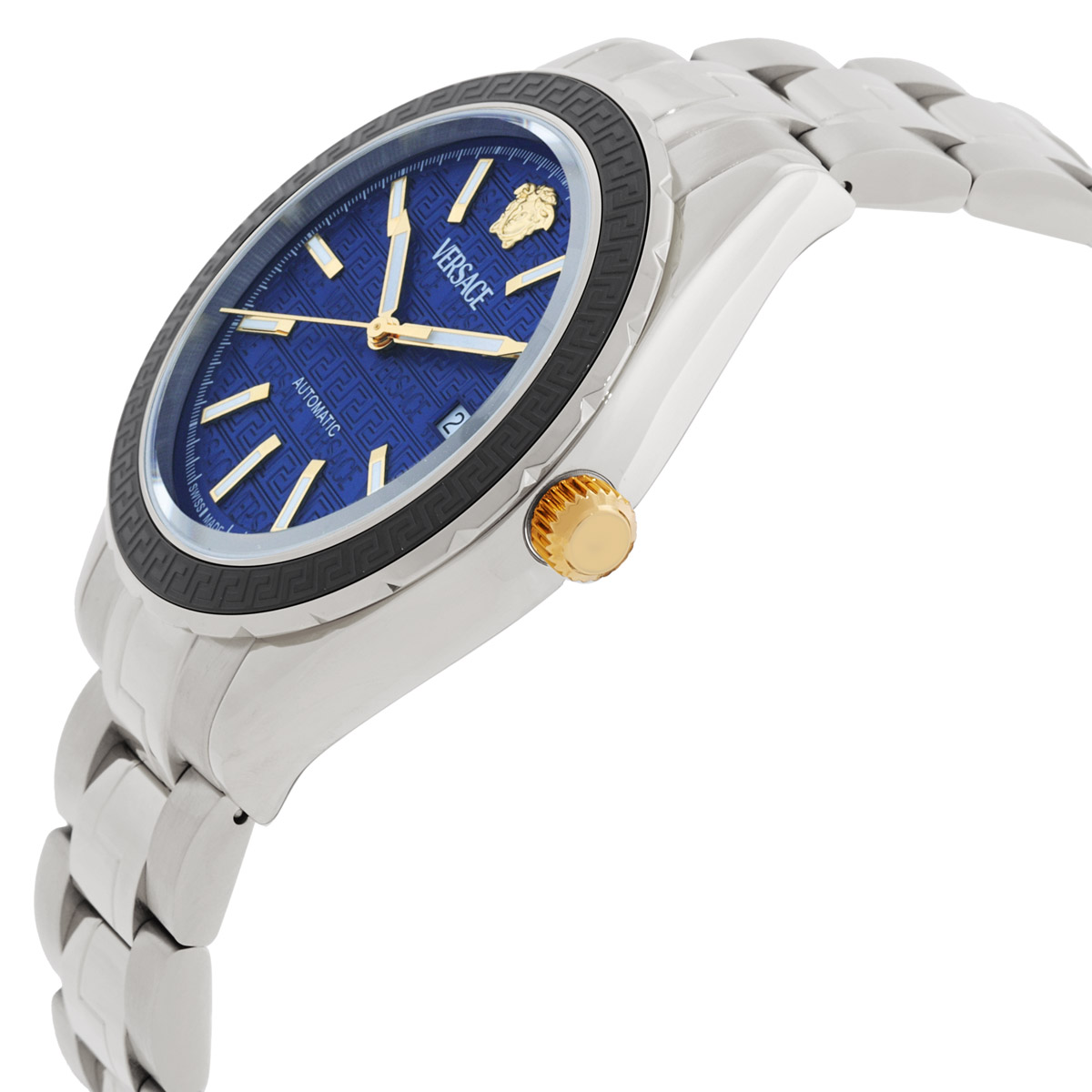 versace hellenyium automatic blue dial men's watch veqca0424 versace hellenyium automatic blue dial men's watch veqca0424