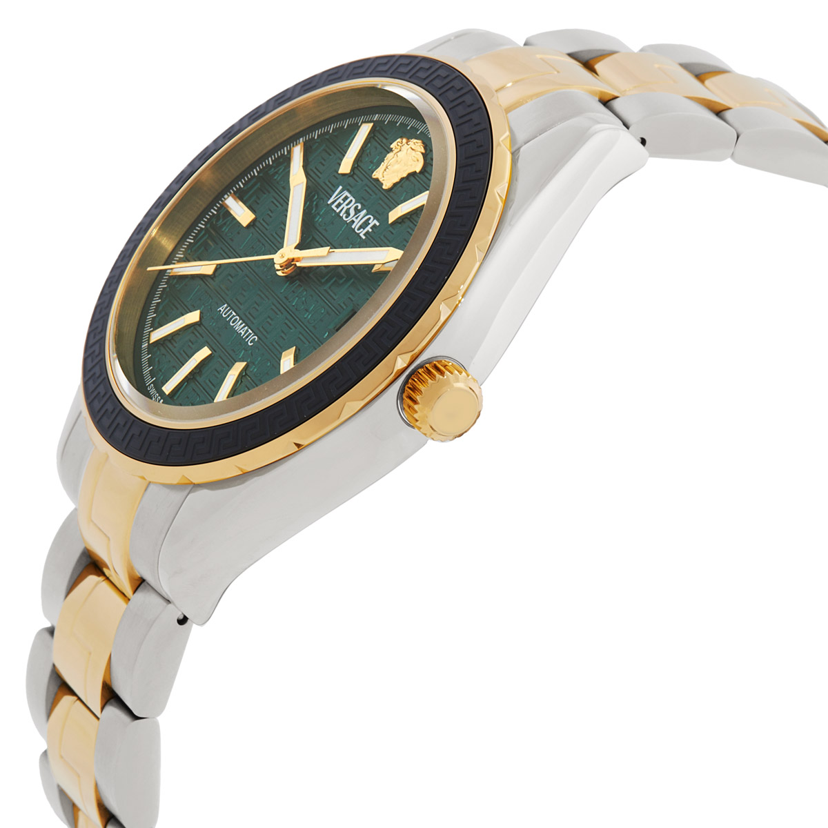 versace hellenyium automatic green dial men's watch veqca0524 versace hellenyium automatic green dial men's watch veqca0524