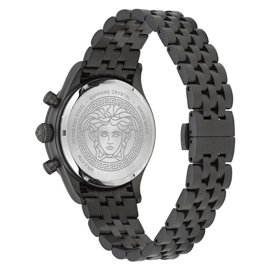 versace hellenyium chronograph quartz black dial watch vecfa0624 versace hellenyium chronograph quartz black dial watch vecfa0624