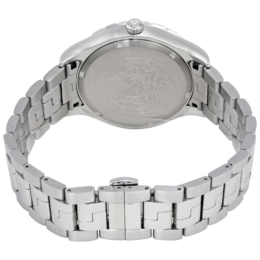 versace hellenyium gmt blue dial men's watch v1101 0015 versace hellenyium gmt blue dial men's watch v1101 0015