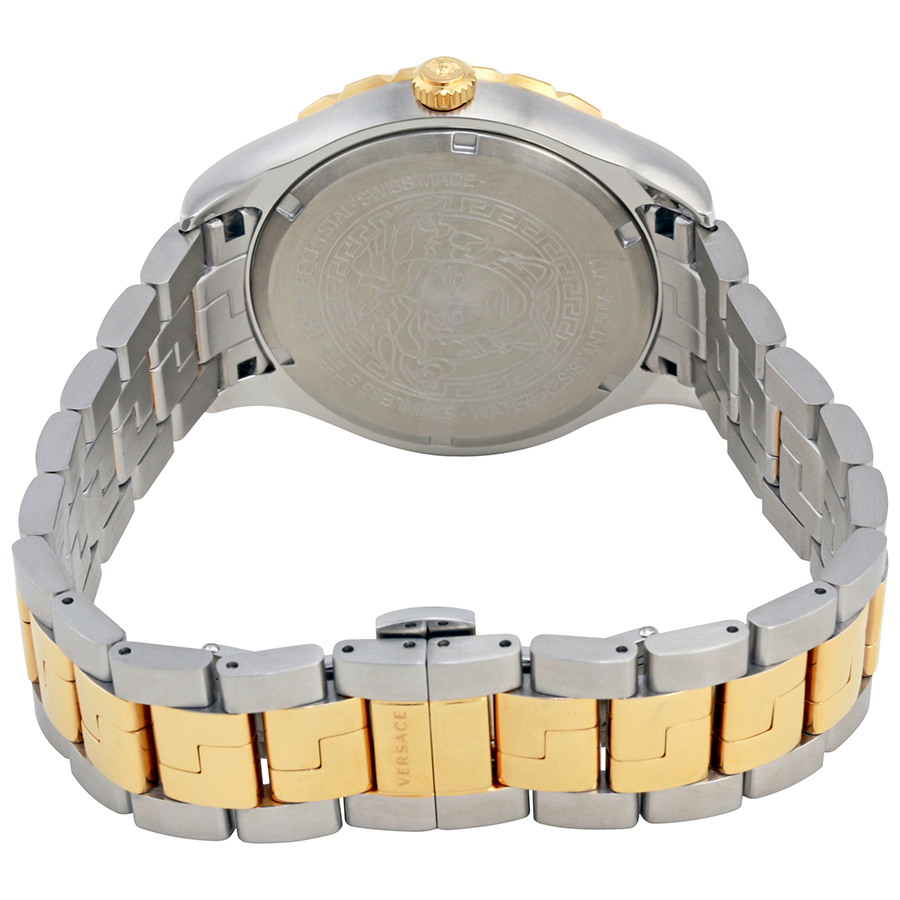versace hellenyium gmt silver dial men's watch v1103 0015 versace hellenyium gmt silver dial men's watch v1103 0015