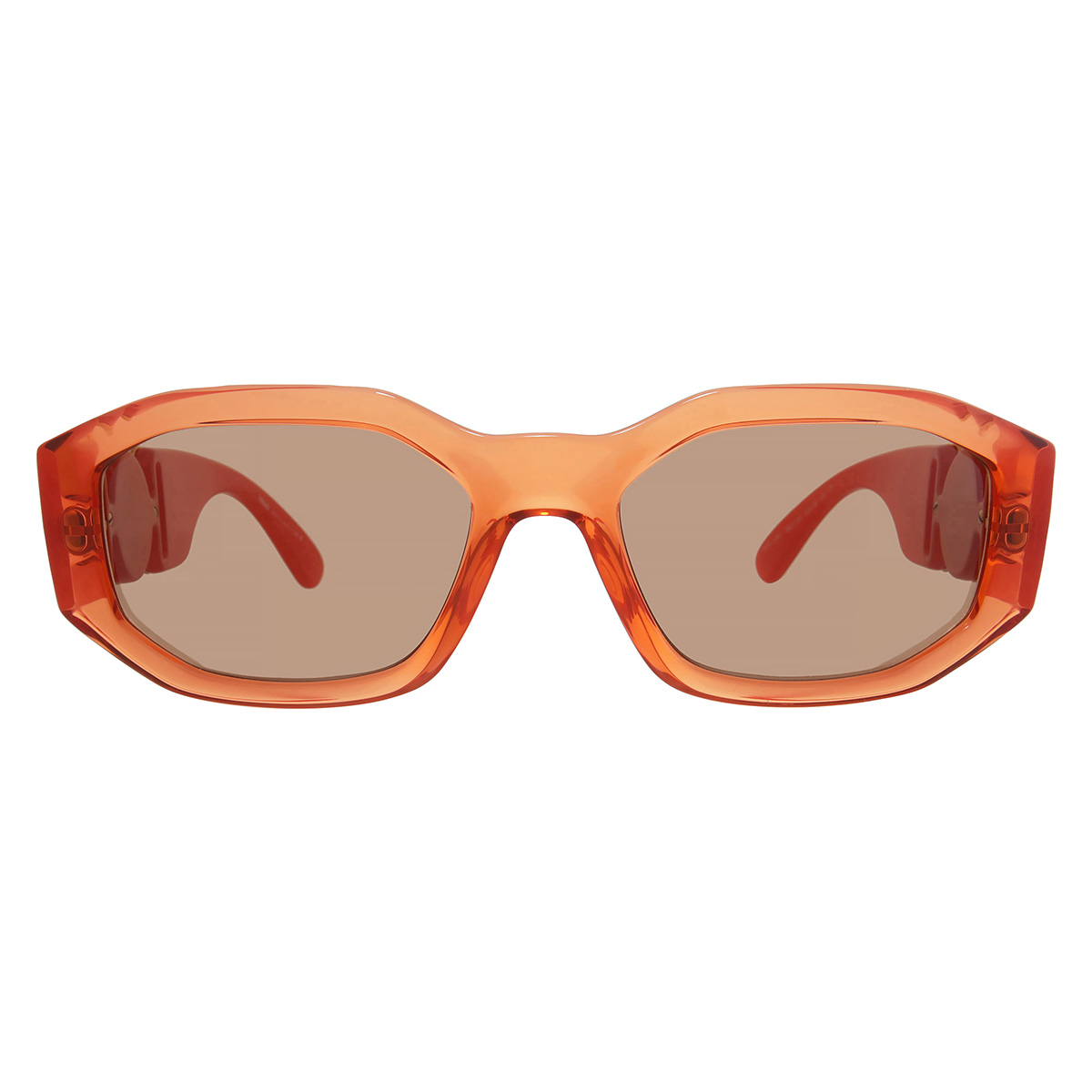 versace light brown geometric men's sunglasses ve4361 552763 53 versace light brown geometric men's sunglasses ve4361 552763 53