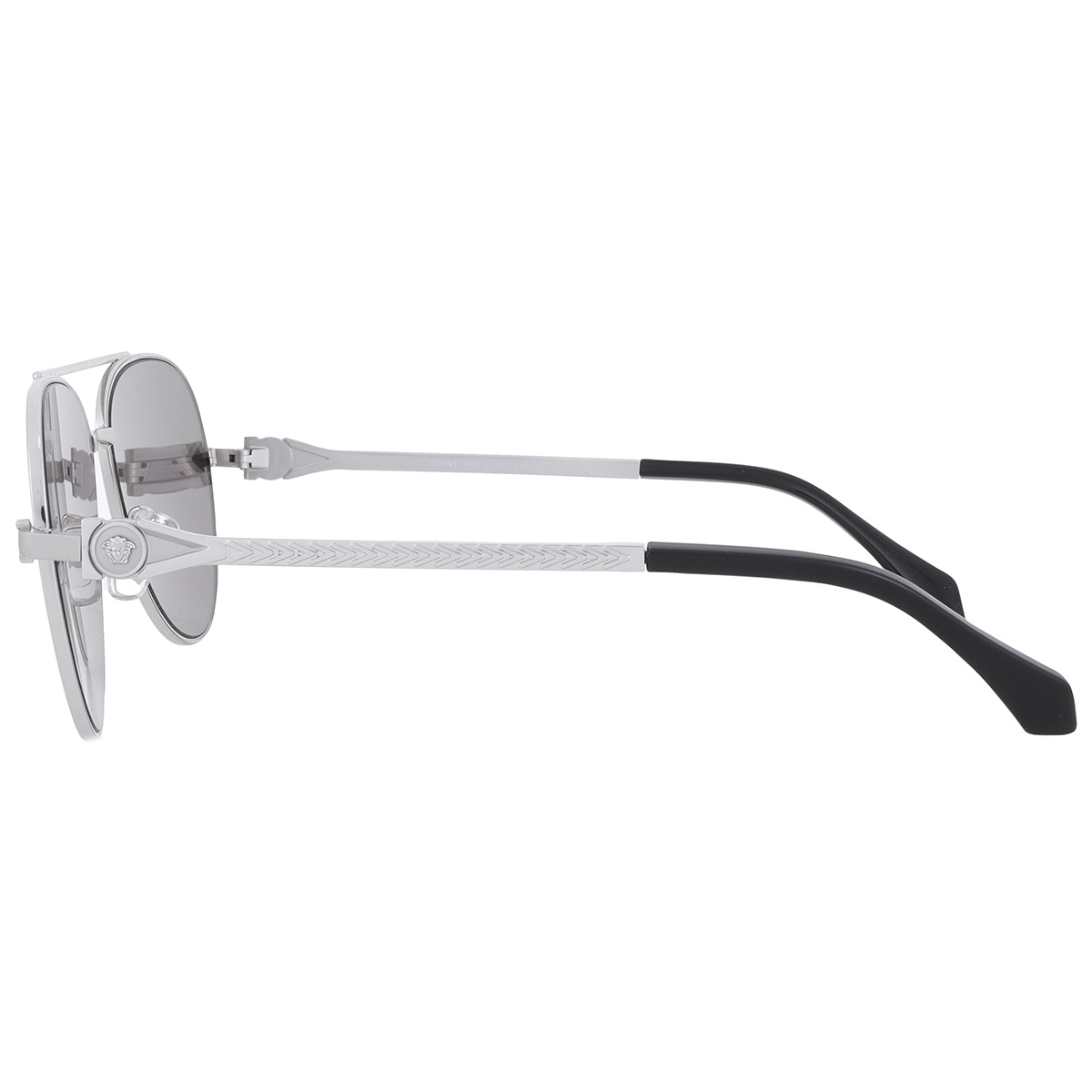 versace light grey silver mirror pilot men's sunglasses ve2283 10006g 61 versace light grey silver mirror pilot men's sunglasses ve2283 10006g 61