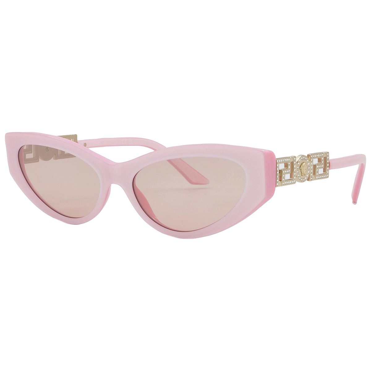 versace light pink mirror silver cat eye ladies sunglasses ve4470b 5473/5 56 versace light pink mirror silver cat eye ladies sunglasses ve4470b 5473/5 56