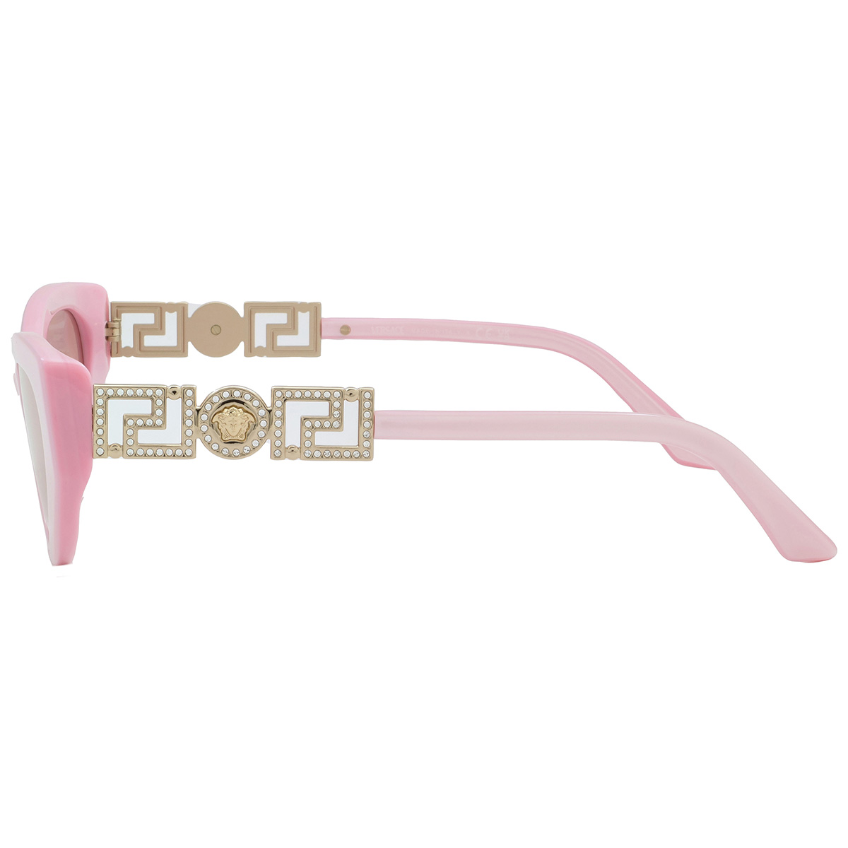 versace light pink mirror silver cat eye ladies sunglasses ve4470b 5473/5 56 versace light pink mirror silver cat eye ladies sunglasses ve4470b 5473/5 56