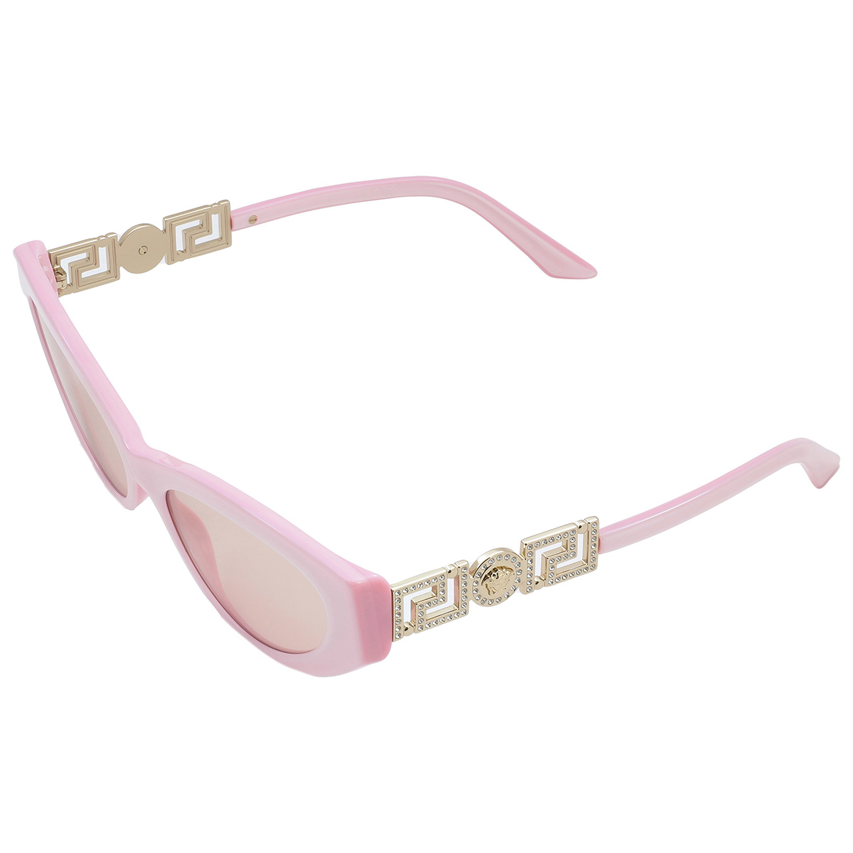 versace light pink mirror silver cat eye ladies sunglasses ve4470b 5473/5 56 versace light pink mirror silver cat eye ladies sunglasses ve4470b 5473/5 56