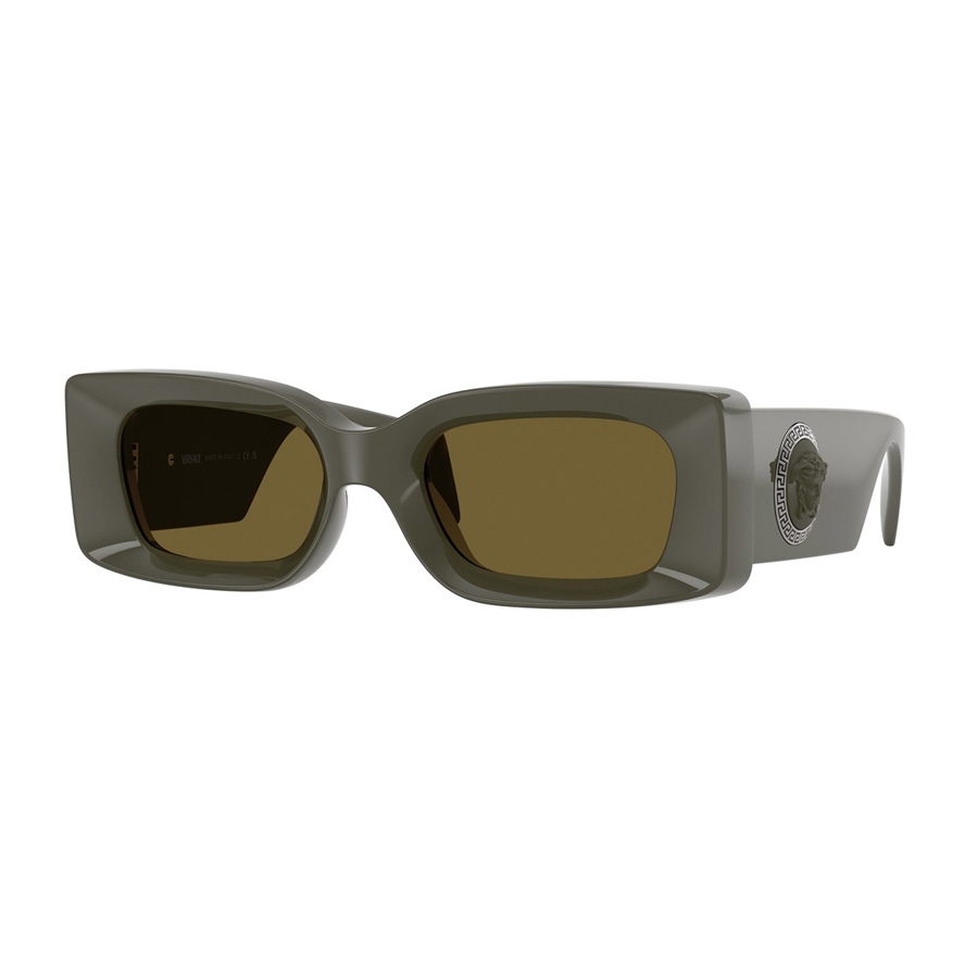versace medusa dark brown rectangular ladies sunglasses ve4474u 549173 52 versace medusa dark brown rectangular ladies sunglasses ve4474u 549173 52
