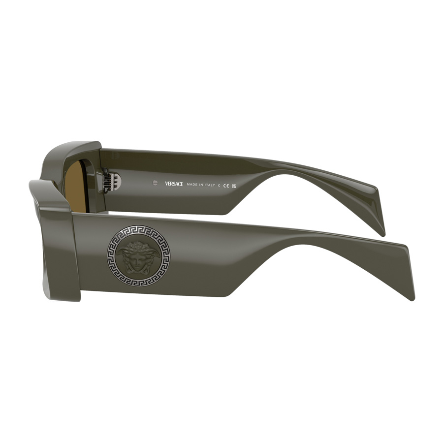 versace medusa dark brown rectangular ladies sunglasses ve4474u 549173 52 versace medusa dark brown rectangular ladies sunglasses ve4474u 549173 52