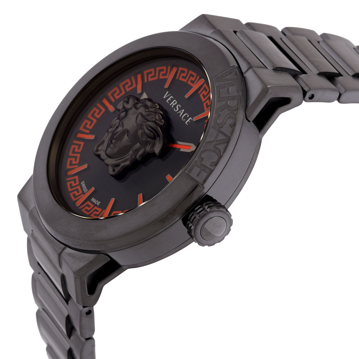 versace medusa infinite quartz gunmetal dial men's watch ve7e00723 versace medusa infinite quartz gunmetal dial men's watch ve7e00723