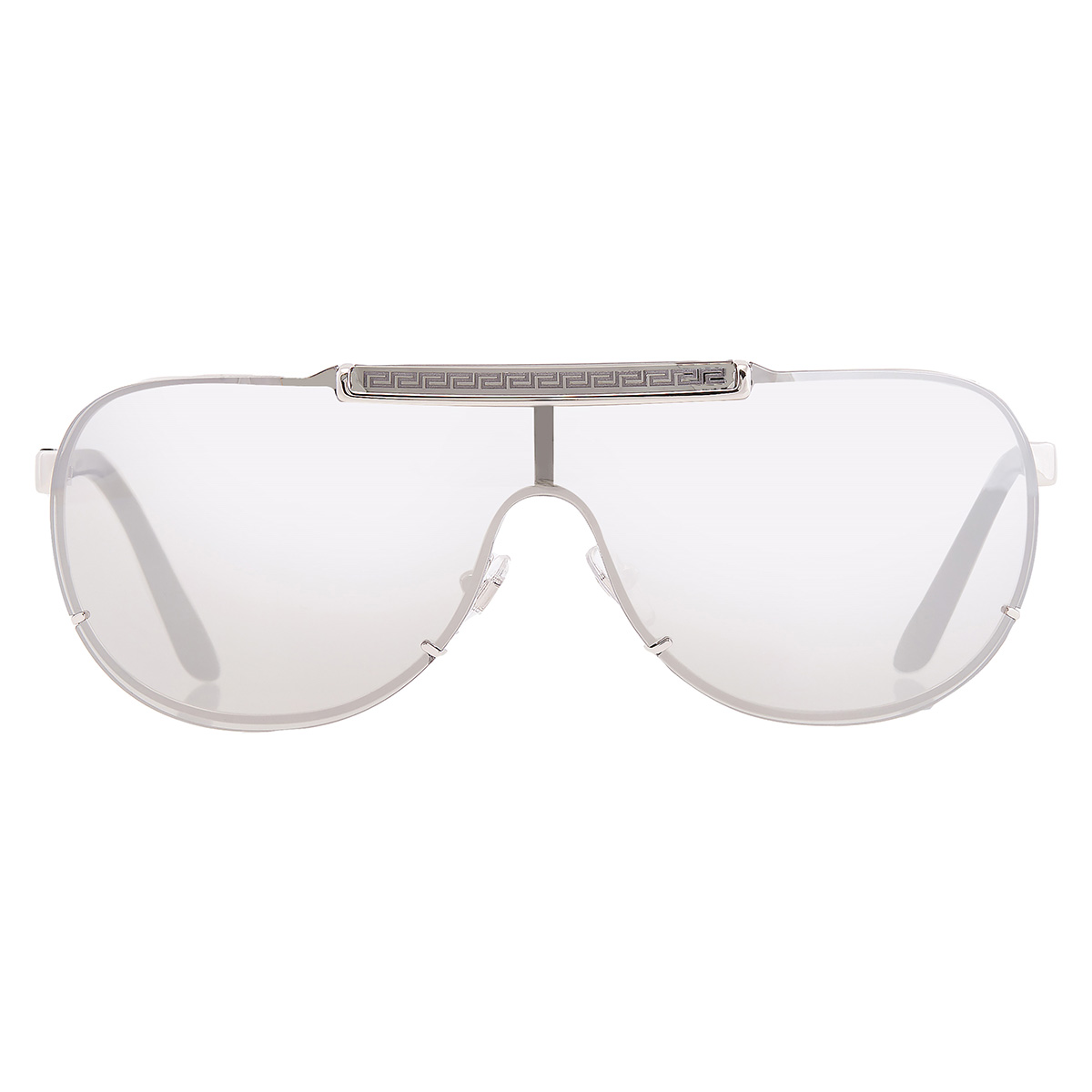 versace mirror silver shield men's sunglasses ve2140 10006g 140 versace mirror silver shield men's sunglasses ve2140 10006g 140