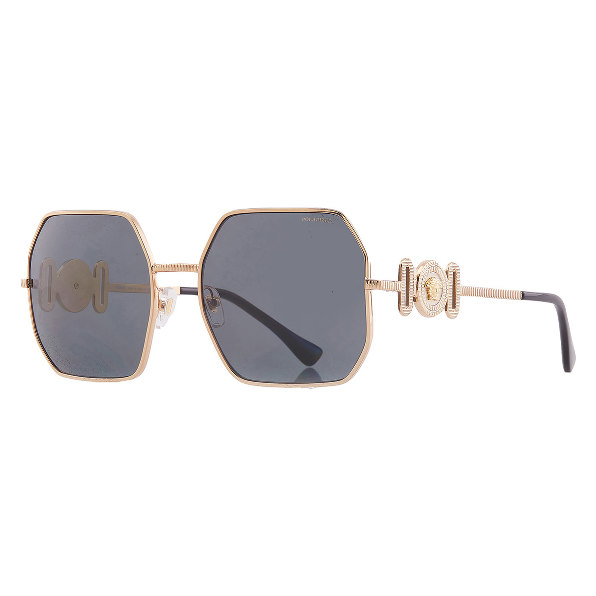 versace polar dark grey geometric ladies sunglasses ve2248 100281 58 versace polar dark grey geometric ladies sunglasses ve2248 100281 58