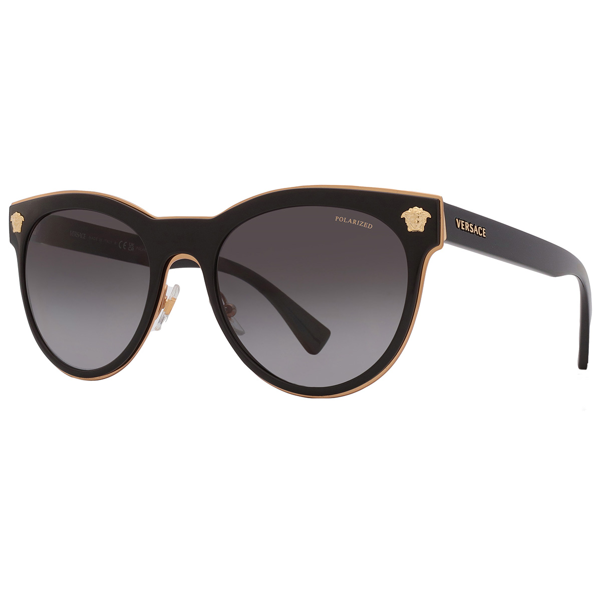 versace polarized grey gradient phantos ladies sunglasses ve2198 1002t3 54 versace polarized grey gradient phantos ladies sunglasses ve2198 1002t3 54