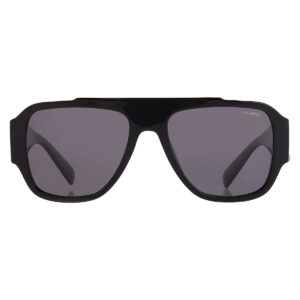 versace polarized grey navigator men's sunglasses ve4436u gb1/81 57