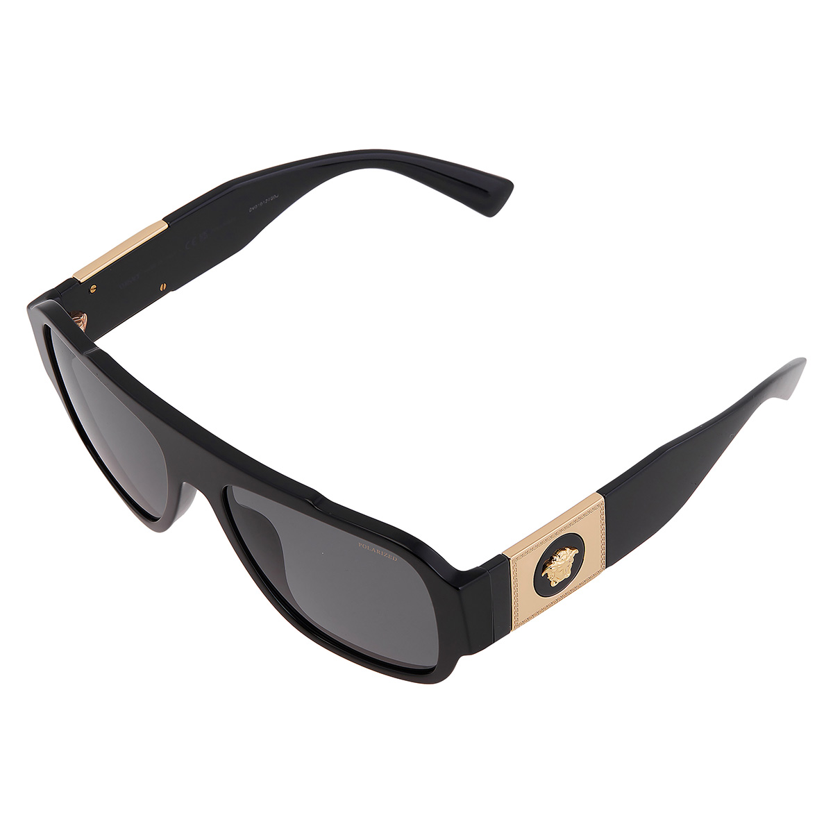 versace polarized grey navigator men's sunglasses ve4436u gb1/81 57 versace polarized grey navigator men's sunglasses ve4436u gb1/81 57