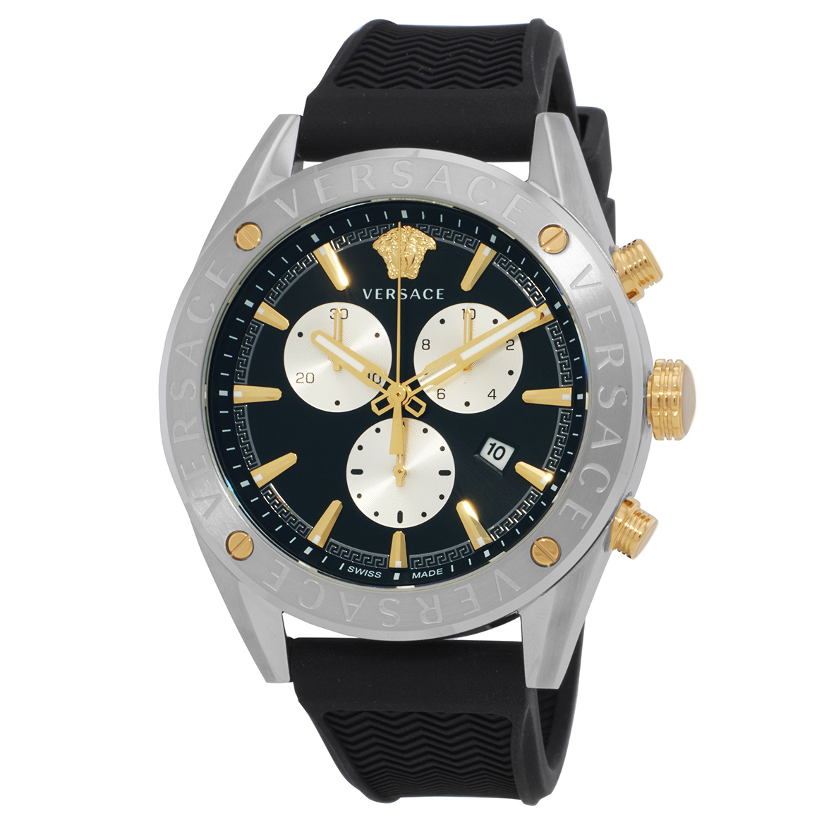 versace v chrono chronograph quartz black dial men's watch vehb00119 versace v chrono chronograph quartz black dial men's watch vehb00119