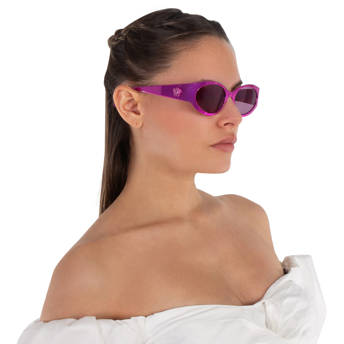 versace violet mirror silver oval ladies sunglasses ve2263 1503ak 56 versace violet mirror silver oval ladies sunglasses ve2263 1503ak 56