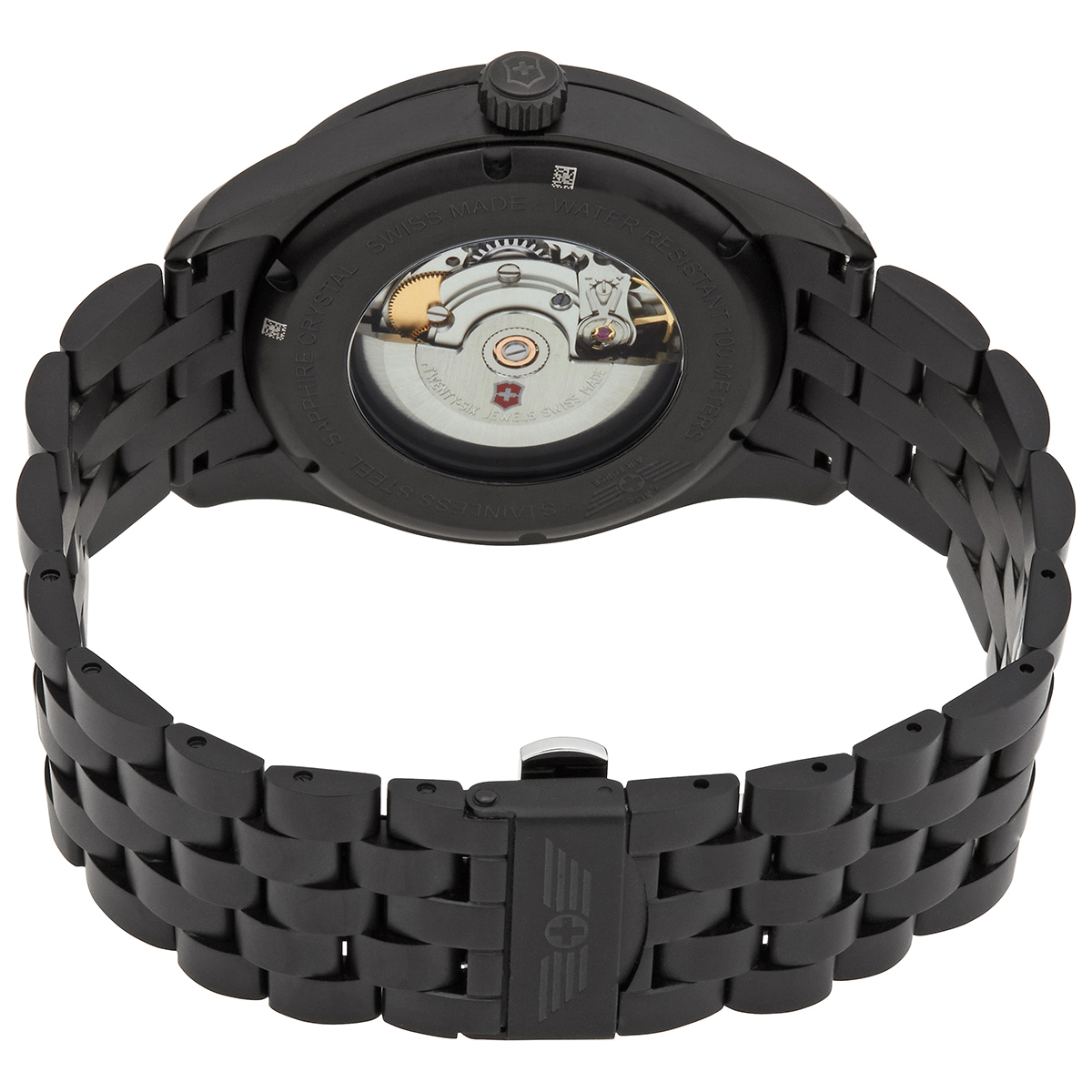 victorinox airboss automatic black dial men's watch 241974 victorinox airboss automatic black dial men's watch 241974