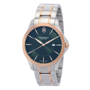 Home victorinox alliance quartz green dial men's watch 241913