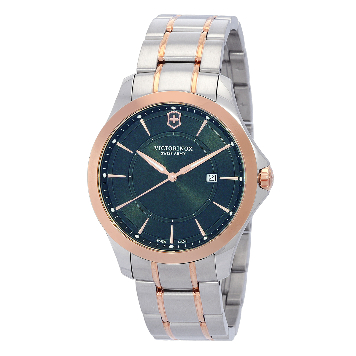 victorinox alliance quartz green dial men's watch 241913 victorinox alliance quartz green dial men's watch 241913