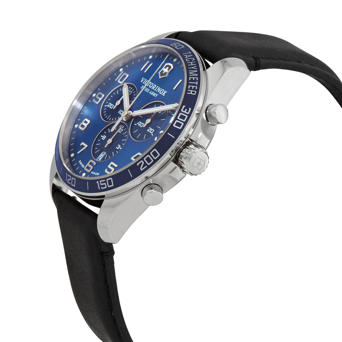 victorinox chronograph quartz blue dial watch 241929 victorinox chronograph quartz blue dial watch 241929