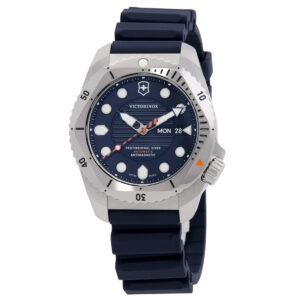 Home victorinox dive pro automatic blue dial men's watch 241995