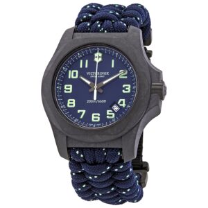 Home victorinox i.n.o.x. carbon blue dial men's watch 241860