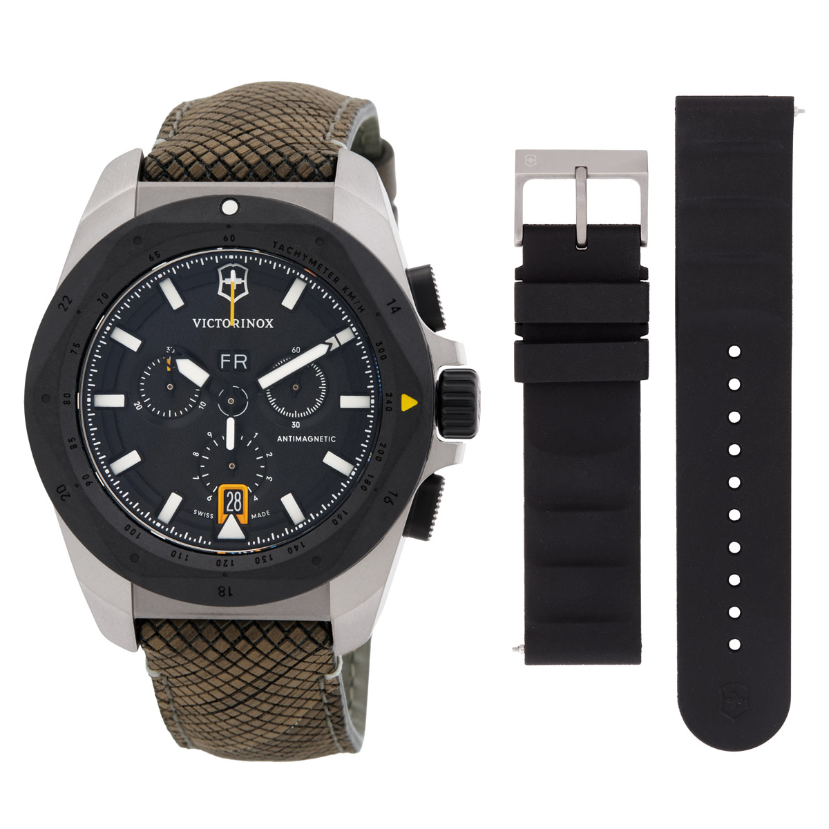 victorinox i.n.o.x. chronograph quartz black dial men's watch 241988.1 victorinox i.n.o.x. chronograph quartz black dial men's watch 241988.1