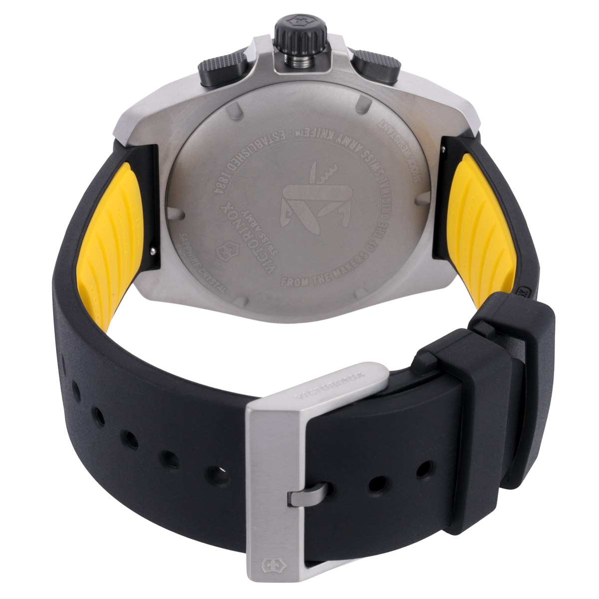 victorinox i.n.o.x. chronograph quartz black dial men's watch 242011 victorinox i.n.o.x. chronograph quartz black dial men's watch 242011