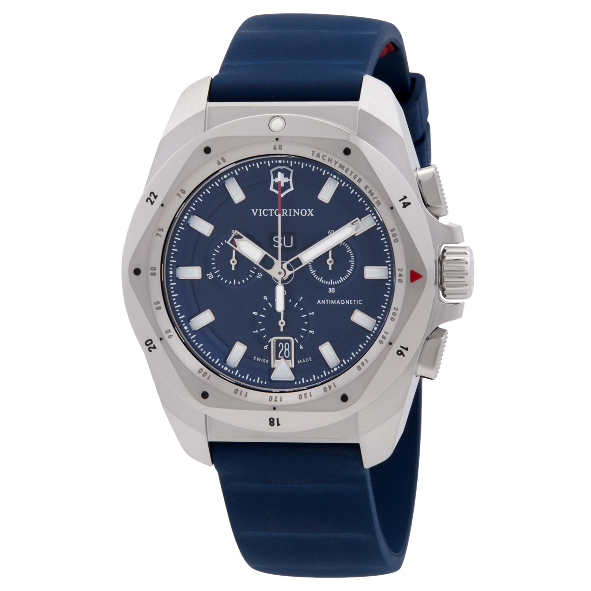 victorinox i.n.o.x. chronograph quartz blue dial men's watch 241984 victorinox i.n.o.x. chronograph quartz blue dial men's watch 241984