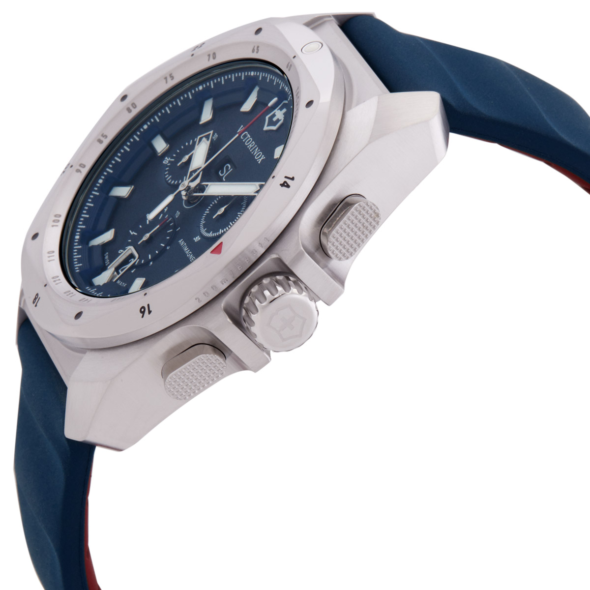 victorinox i.n.o.x. chronograph quartz blue dial men's watch 241984 victorinox i.n.o.x. chronograph quartz blue dial men's watch 241984