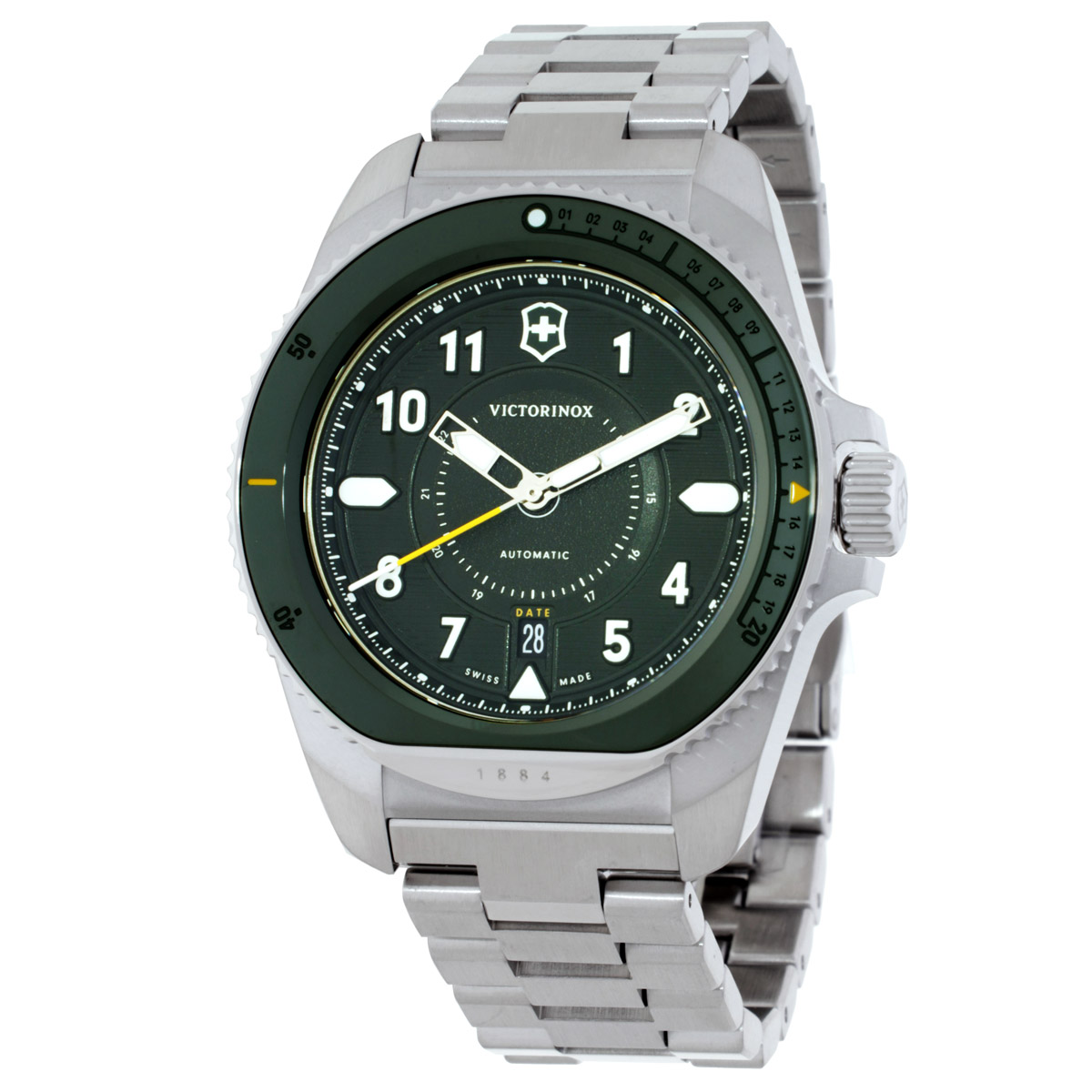 victorinox journey 1884 automatic green dial men's watch 242015 victorinox journey 1884 automatic green dial men's watch 242015