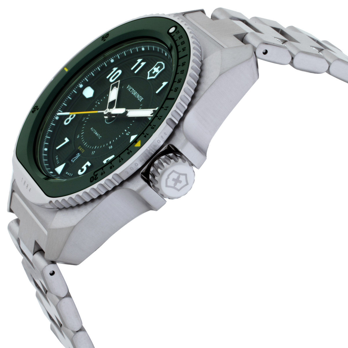 victorinox journey 1884 automatic green dial men's watch 242015 victorinox journey 1884 automatic green dial men's watch 242015