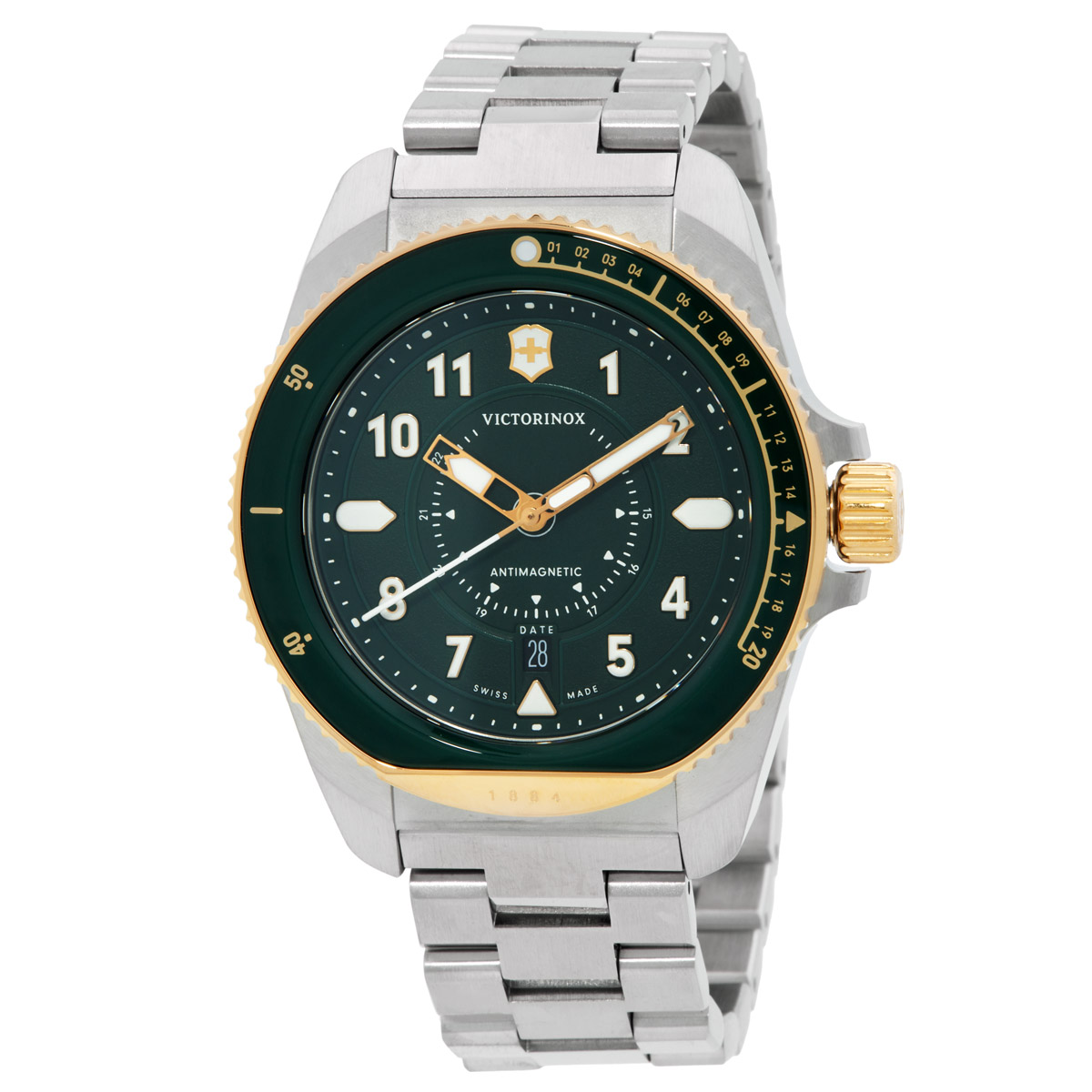 victorinox journey 1884 chronograph quartz green dial men's watch 242012 victorinox journey 1884 chronograph quartz green dial men's watch 242012