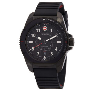 Home victorinox journey 1884 quartz black dial men's watch 241982
